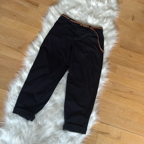 2024 Zara Braided Belted Chino Pant - Picture 7 of 7